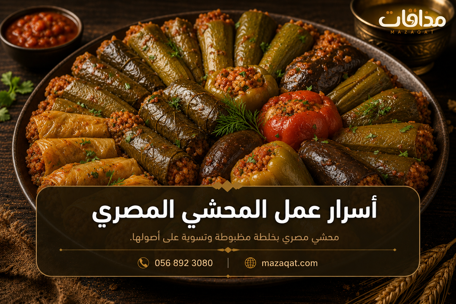 أسرار عمل المحشي المصري