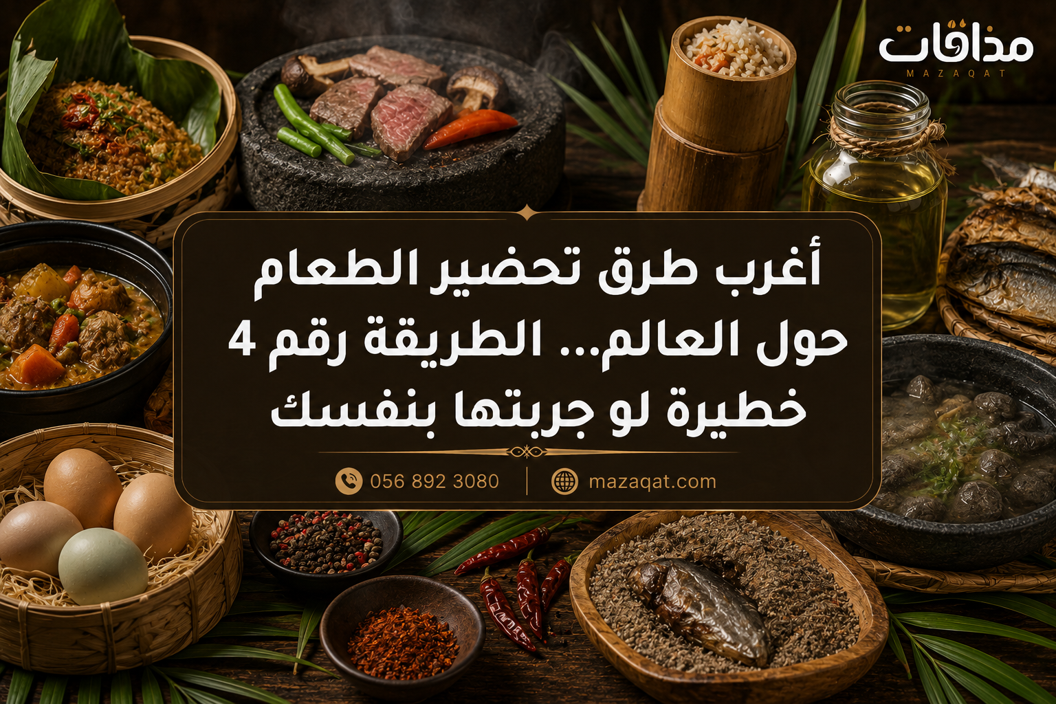 أغرب طرق تحضير الطعام حول العالم والطريقة رقم 4 خطيرة
