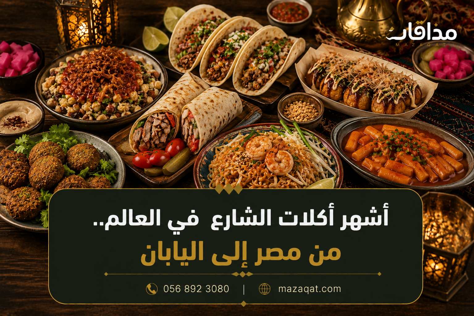 أشهر أكلات الشارع في العالم من مصر إلى اليابان