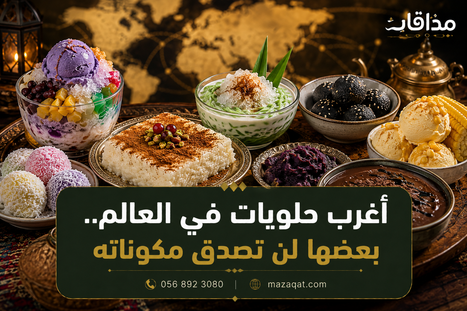 أغرب حلويات في العالم بعضها لن تصدق مكوناته