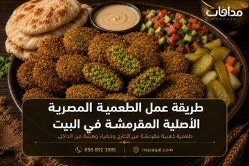 طريقة عمل الطعمية المصرية الأصلية المقرمشة في البيت