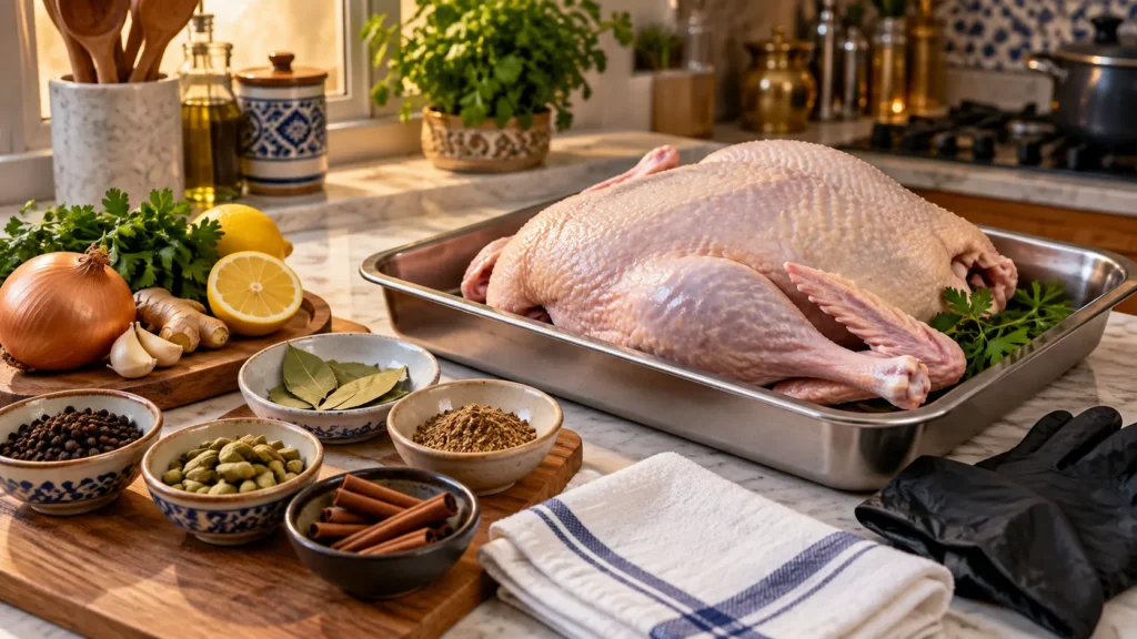 remove-duck-smell-preparation