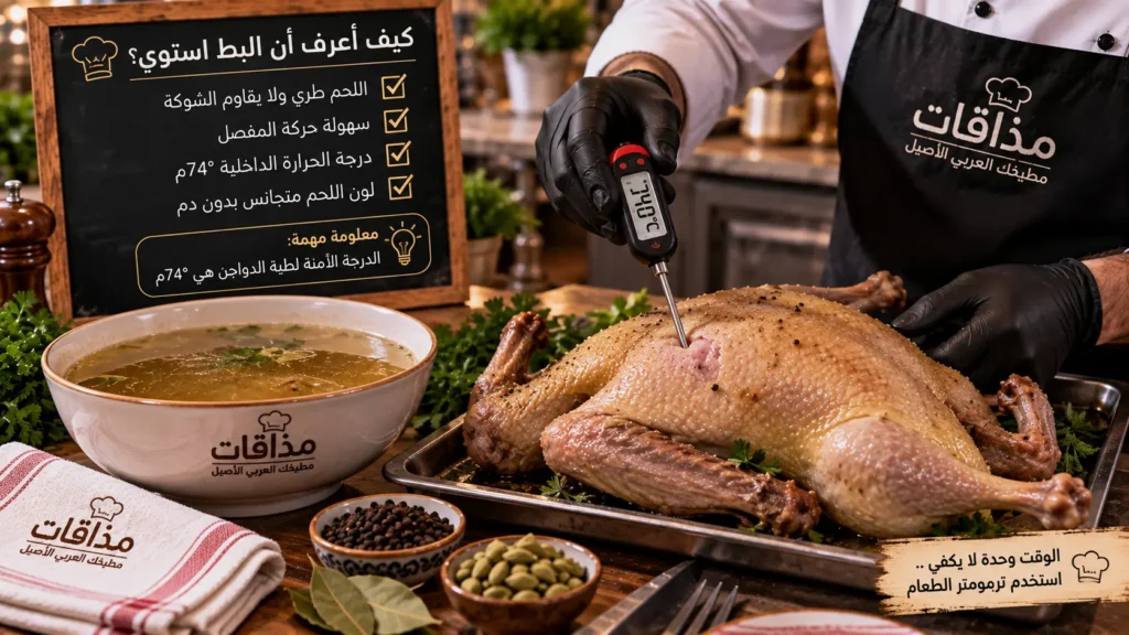 اختبار-نضج-البط-البلدي