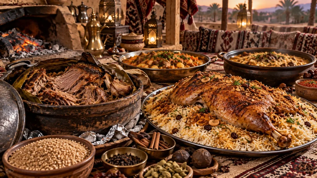 الحنيذ-والمفطح-والمرقوق-السعودي