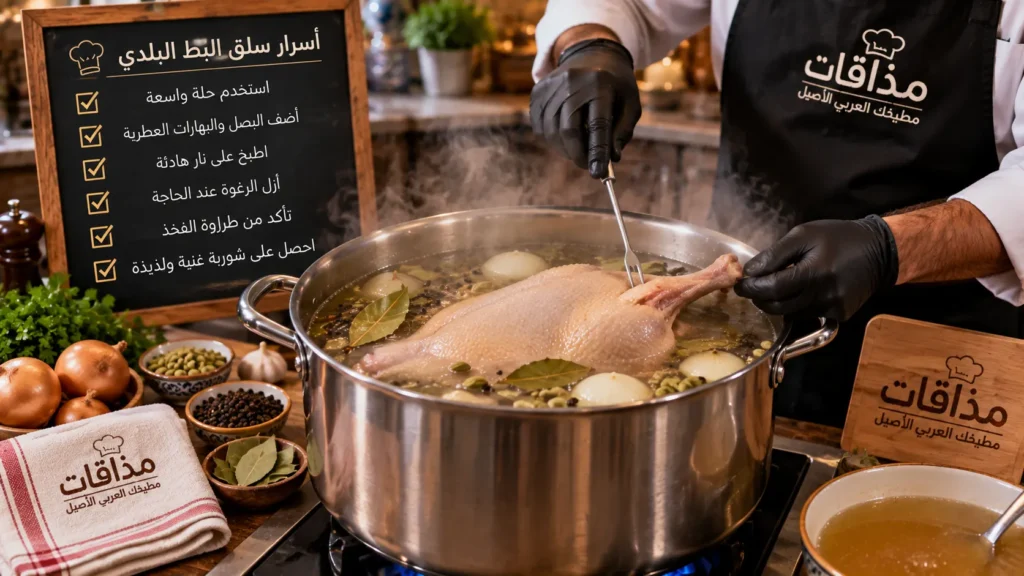 طريقة-سلق-البط-البلدي