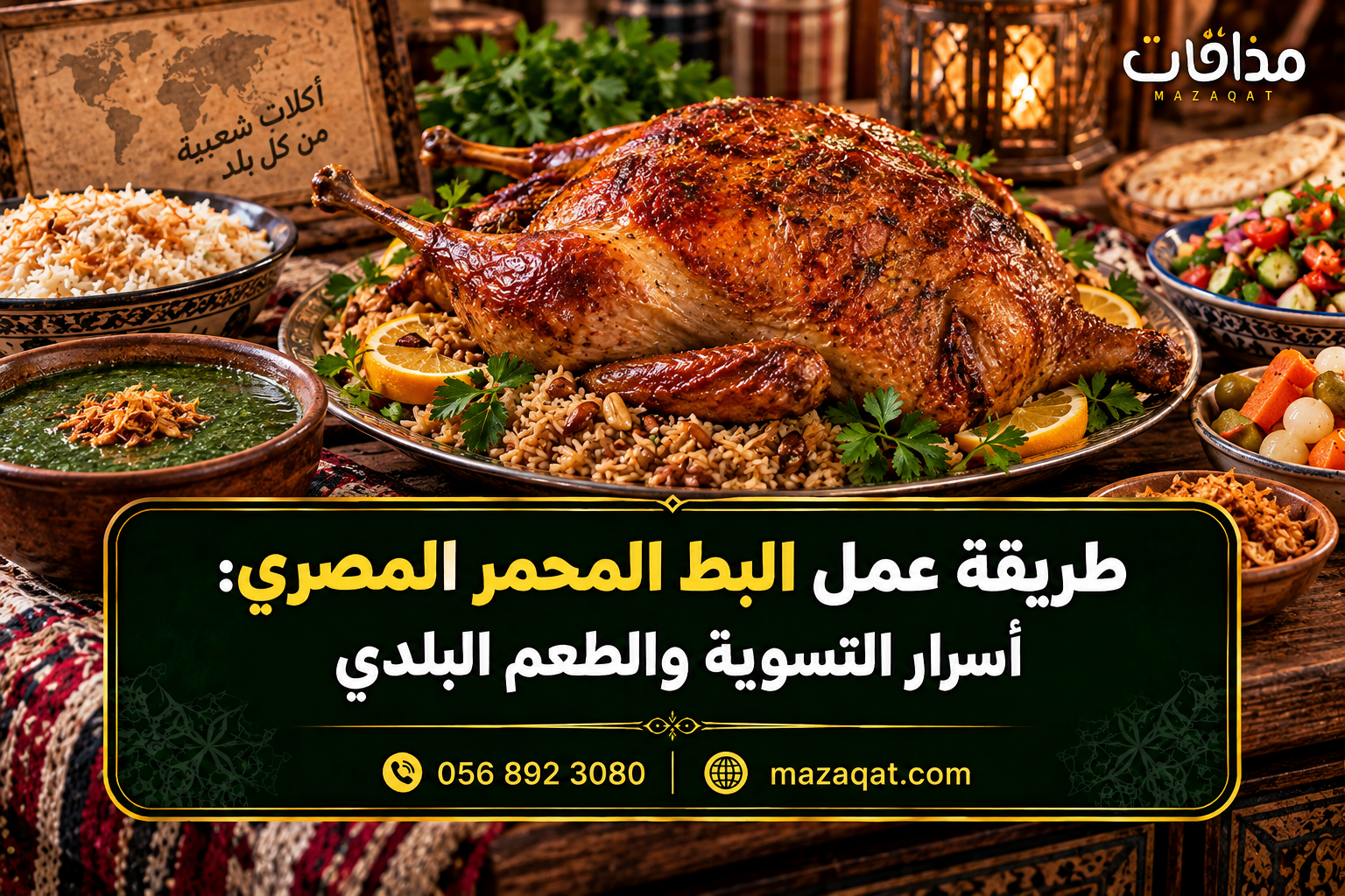 طريقة عمل البط المحمر المصري بخطوات سهلة وأسرار التسوية