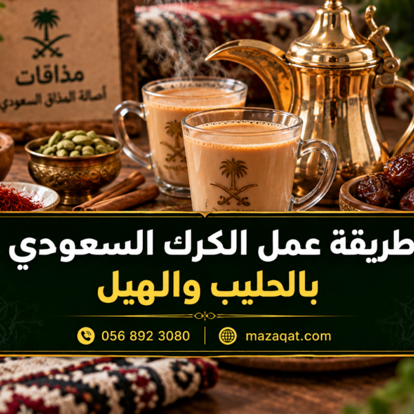 طريقة عمل الكرك السعودي بالحليب والهيل بخطوات سهلة