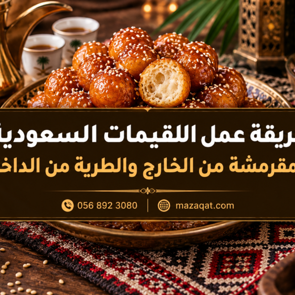 طريقة عمل اللقيمات السعودية المقرمشة من الخارج والطرية من الداخل