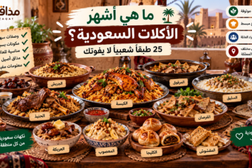 ما هي أشهر الأكلات السعودية؟ أشهر الأطباق الشعبية التقليدية