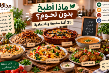 ماذا أطبخ بدون لحوم؟ 25 أكلة مشبعة واقتصادية