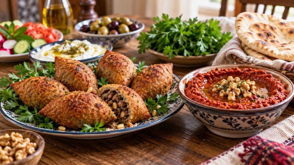 mazaqat-syrian-kibbeh-muhammara